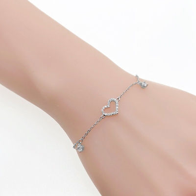 Chomel Heart Cubic Zirconia Bracelet 3