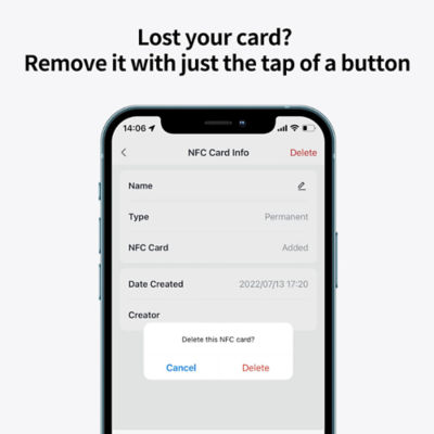 SwitchBot NFC Card for Keypad and Keypad Touch (3-Pack) 5