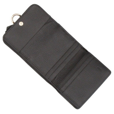 CHLOE Alphabet Small Trifold Wallet Black CHC21WP945F57 4