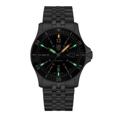 Luminox Sport Timer Stainless Steel Black Dial Quartz XS.0911 100M Men s Watch