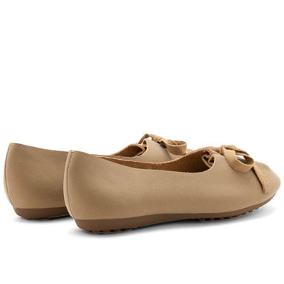 PAZZION Adriana Tied Bow Moccasins 3