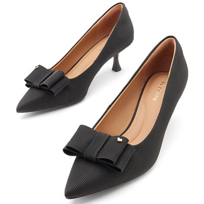 PAZZION Jream Twin Bow Heels 3