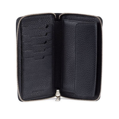 STEFANO RICCI CALFSKIN LEATHER ZIP AROUND WALLET 4