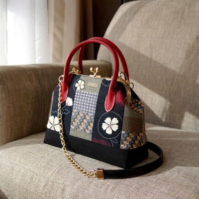 COCOONESE Leather Top-Handle Bag - Machiya House 8