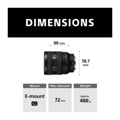 Sony SEL2070G FE 20-70mm F4 G Full-Frame Lens 9