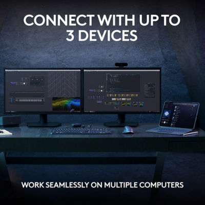 LOGITECH MX Keys S - Graphite 7