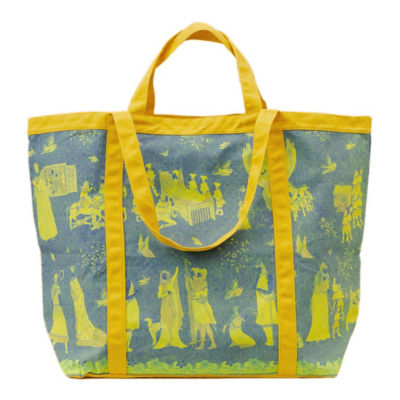 MUSEUMMARTKET NATIONAL COLLECTIONXMUSEUM MARTKET SARONG, COTTON TOTE BAG 1