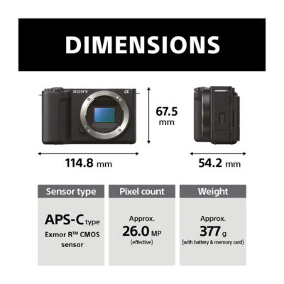 Sony ZV-E10M2 Interchangeable-lens Vlog Camera 11