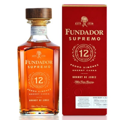 FUNDADOR SUPREMO 12 YEARS OLD PX SHERRY CASK 40% 1000ML