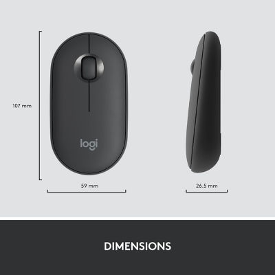 LOGITECH MK470 Wireless Slim Combo - Graphite 2