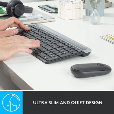 LOGITECH MK470 Wireless Slim Combo - Graphite 5