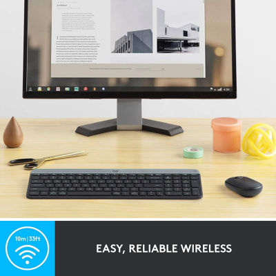 LOGITECH MK470 Wireless Slim Combo - Graphite 6