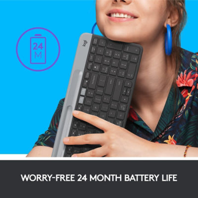 LOGITECH K580 Multi-Device ROSE 7