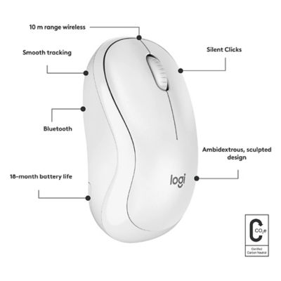 LOGITECH M240 Silent Bluetooth Mouse - Graphite 7