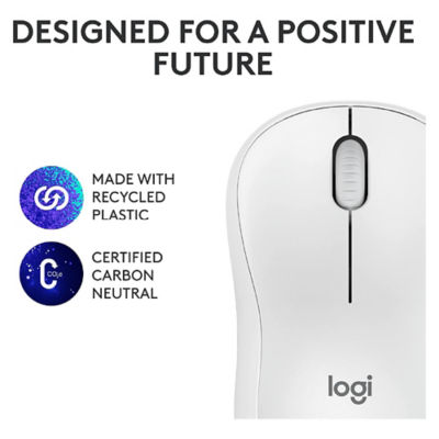 LOGITECH M240 Silent Bluetooth Mouse - ROSE 6