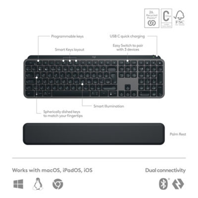 LOGITECH MX Key S Combo 8