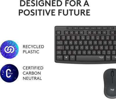 LOGITECH Wireless Silent Combo MK295 6