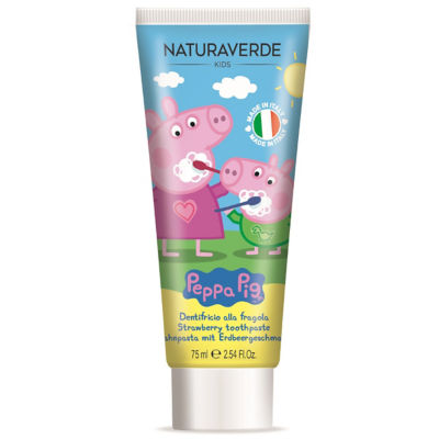 Buy Naturaverde Peppa Pig Toothpaste Strawberry 75 ML Online in ...