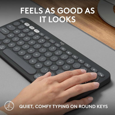 LOGITECH Pebble Keys 2 K380s - Tonal Graphite 5