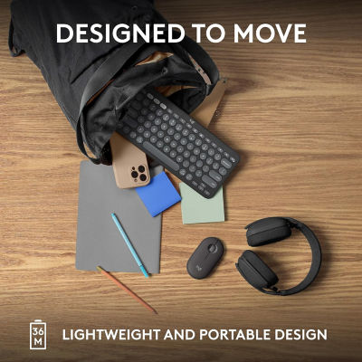 LOGITECH Pebble Keys 2 K380s - Tonal Graphite 6