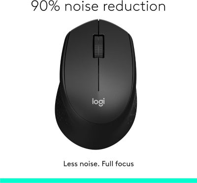LOGITECH M331 SILENT Wireless Mouse - Black 6