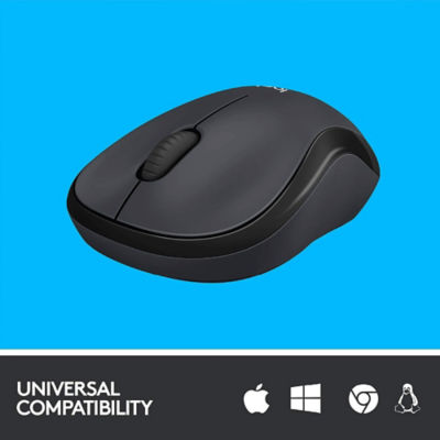 LOGITECH M221 SILENT Wireless Mouse - CHARCOAL 2