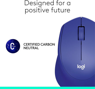 LOGITECH M331 SILENT Wireless Mouse - Blue 3
