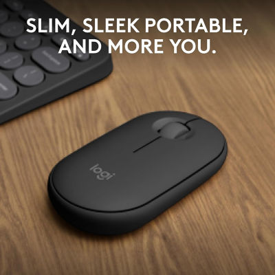 LOGITECH Pebble Mouse 2 M350s - Tonal Graphite 3