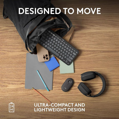 LOGITECH Pebble Mouse 2 M350s - Tonal Graphite 4