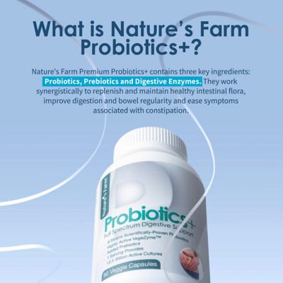 Nature's Farm® Probiotics+ 90s 3