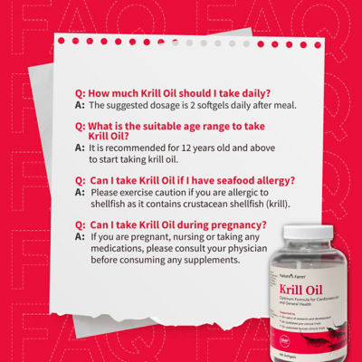 Nature's Farm® Krill Oil 180s 10