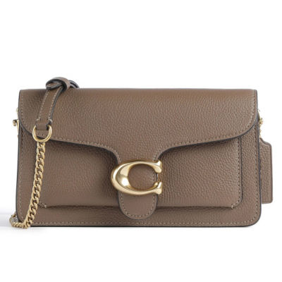 Buy COACH Tabby Chain Clutch Crossbody Bag Dark Stone CE772 Online in Singapore iShopChangi