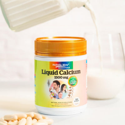 Holistic Way Essentials 液体钙 1500毫克 (180 粒软胶囊) 3