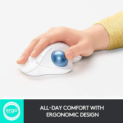 LOGITECH ERGO M575 for Business - OFF Whte 3