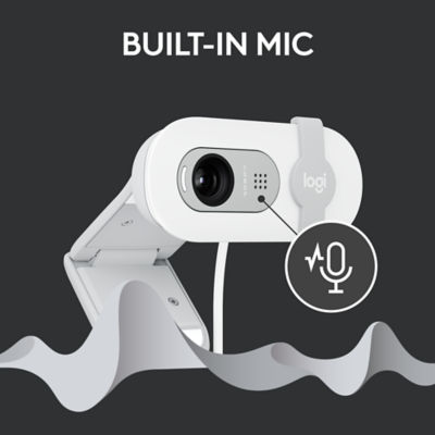 Logitech BRIO 100 Full HD Webcam - OFF WHITE 2