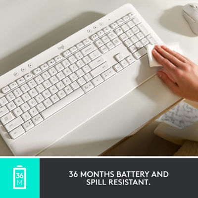 LOGITECH SIGNATURE K650 - OFF WHITE 4