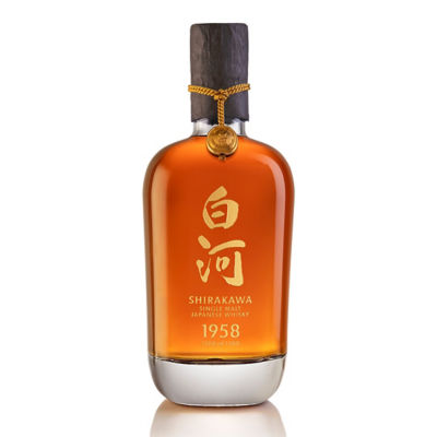 SHIRAKAWA 1958 SINGLE MALT JAPANESE WHISKY 49% 700ML