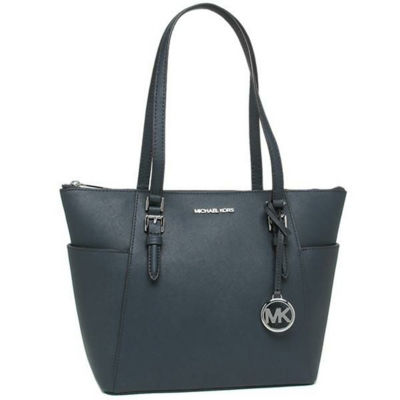 Silver michael kors tote online