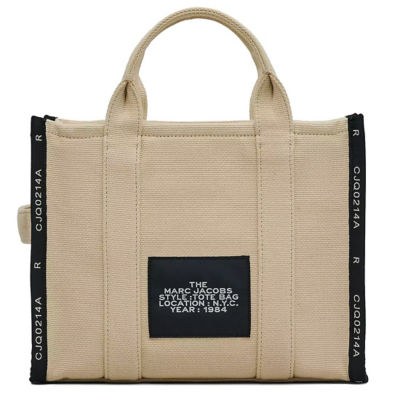 MARC JACOBS The Jacquard Medium Tote Bag Warm Sand M0017027 3