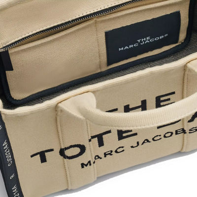 MARC JACOBS The Jacquard Medium Tote Bag Warm Sand M0017027 5