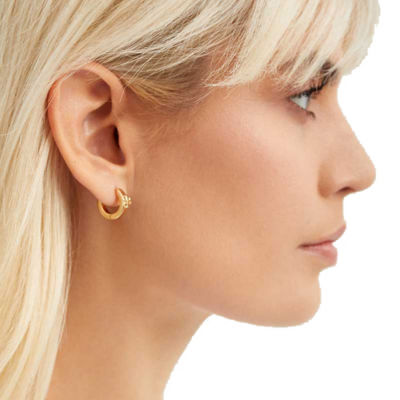 TORY BURCH Kira Huggie Earring Tory Gold 155514 5