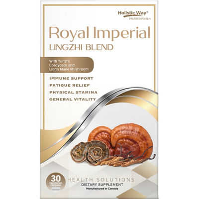 Holistic Way Premium Gold 御品灵芝 — 清真与纯素 (30 粒素胶囊) 10