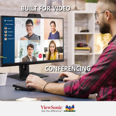 Viewsonic VG2740V 27” IPS Full HD Video Conferencing Monitor 4