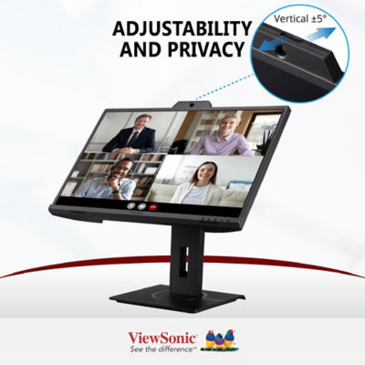 Viewsonic VG2740V 27” IPS Full HD Video Conferencing Monitor 5