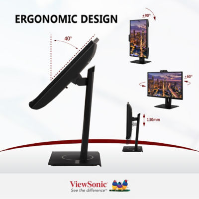 Viewsonic VG2740V 27” IPS Full HD Video Conferencing Monitor 7