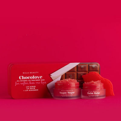NCLA Beauty Lip Care Duo + Lip Scrubber Choco-Love 3