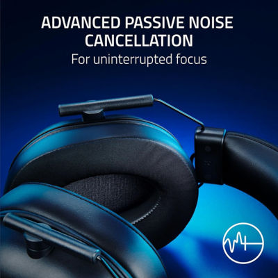 Razer Blackshark V2 X (Playstation Licensed) - Wired Console Esports Headset - Black - Nasa + Ap Packaging 4