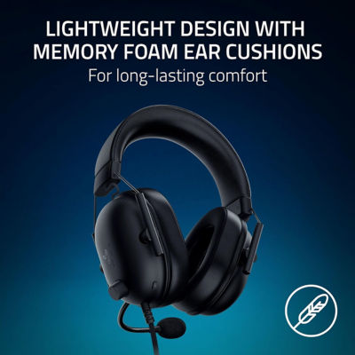 Razer Blackshark V2 X (Playstation Licensed) - Wired Console Esports Headset - Black - Nasa + Ap Packaging 5