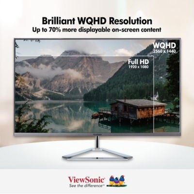 ViewSonic VX3276-2K-MHD-2 32" IPS QHD Entertainment Monitor 6