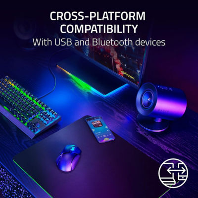 Razer Nommo V2 X - Full-Range 2.0 Pc Gaming Speakers - Eu/Idn/Rus//Ukr/Isr/Egy/Zaf + Uk/My/Sg/Uae/Sau Packaging 6